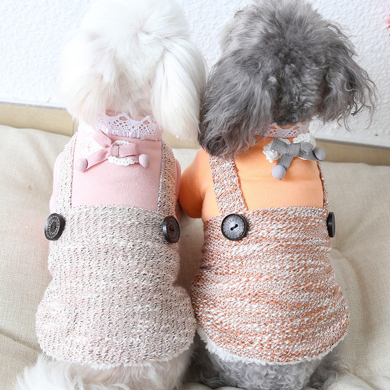 Round Suspenders Dog Clothes