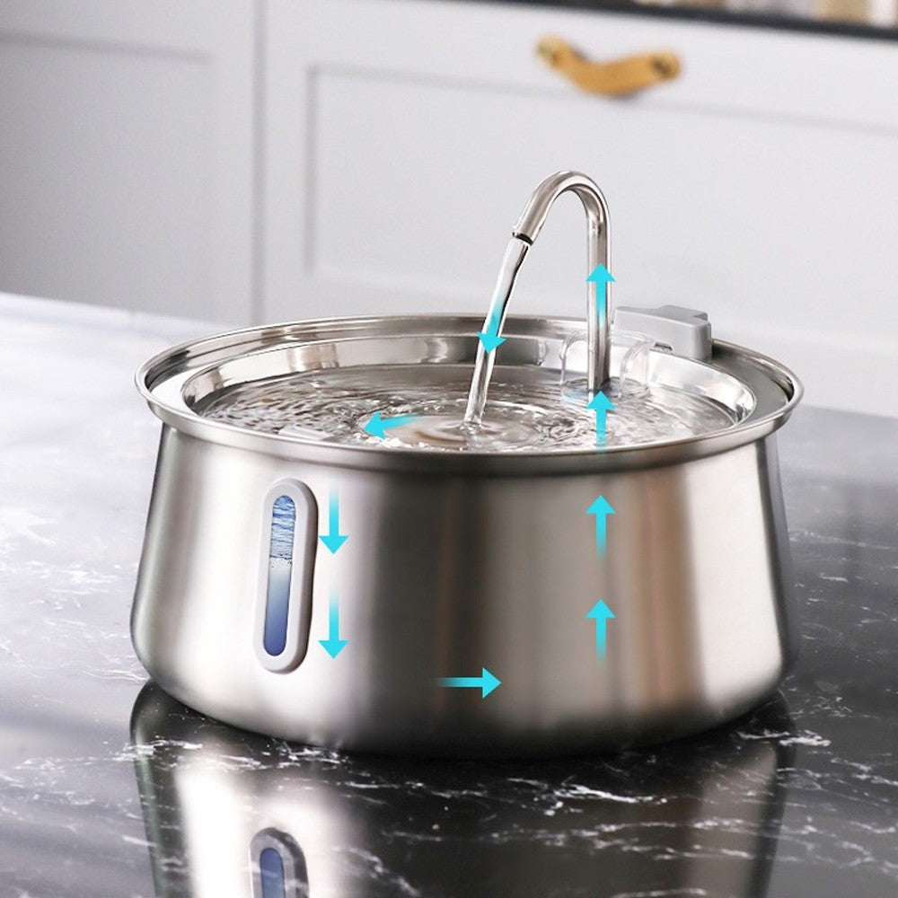 4L Automatic LED Water Fountain