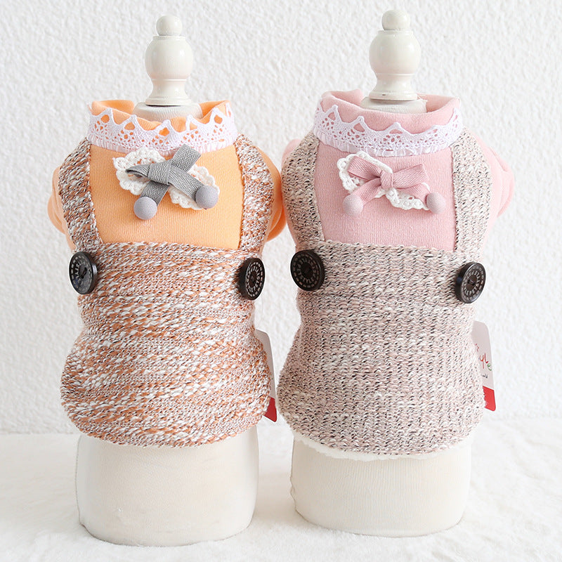 Round Suspenders Dog Clothes