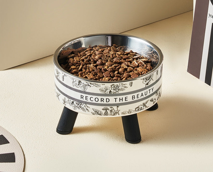 Stainless Anti Slip Bowl With Neck Protection