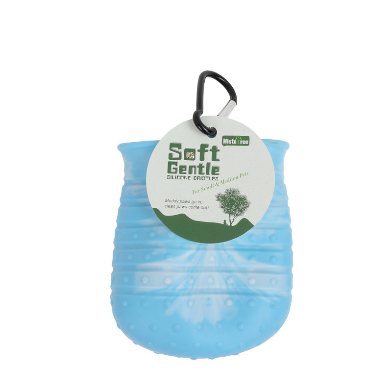 Soft Dog Paw Cleaner Cup