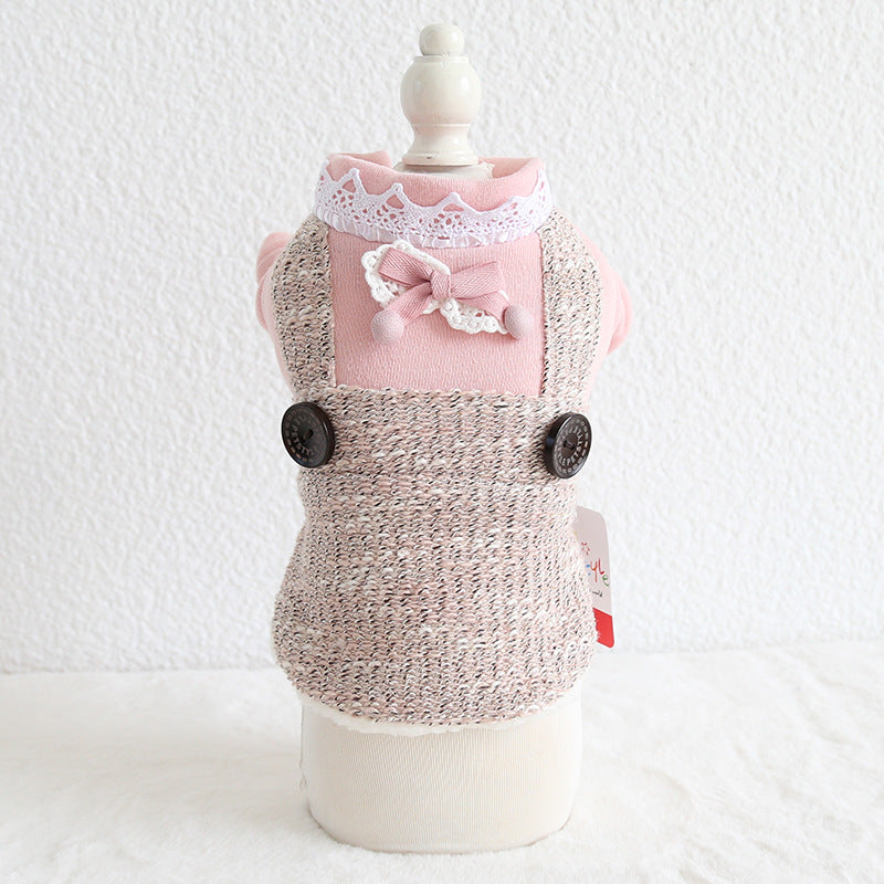 Round Suspenders Dog Clothes