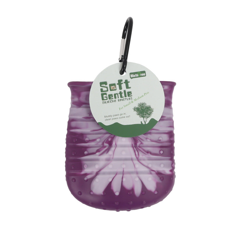 Soft Dog Paw Cleaner Cup